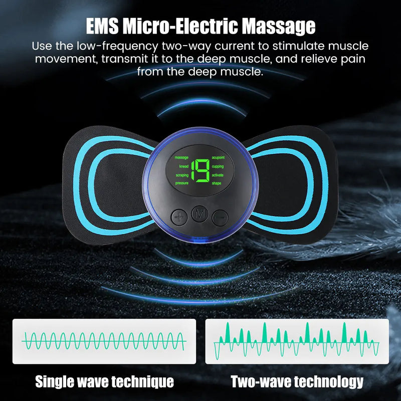 Massageador elétrico portátil